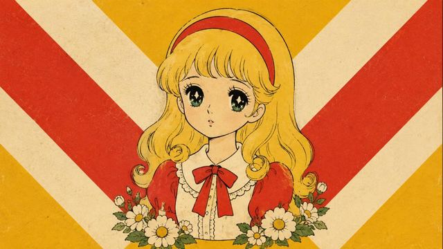 复古平面童趣插画画风预览