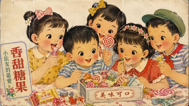 世纪中期复古商业插画画风预览